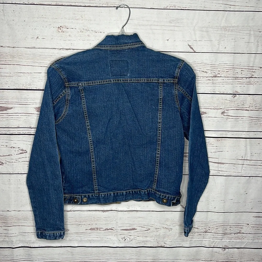 Levi's Women's Denim Jean Jacket Sz Medium! - Picture 7 of 8